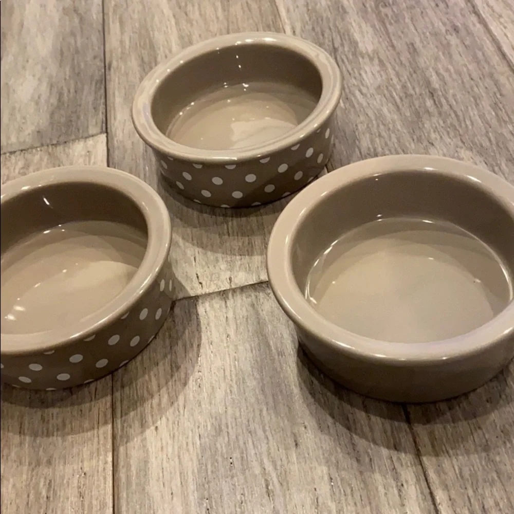 ceramic pet bowl (s) -two available; *bundle w other items to save*